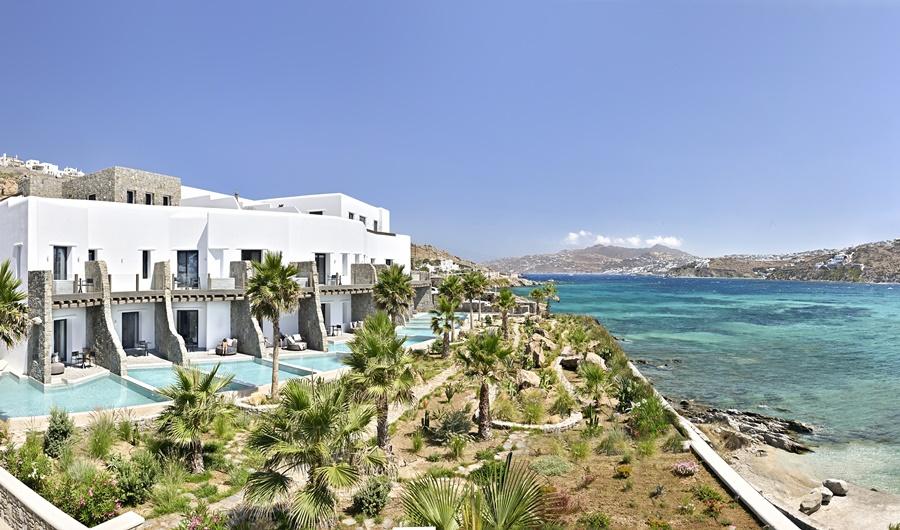 Aeonic Suites & Spa - Only Adults Ornos  Esterno foto