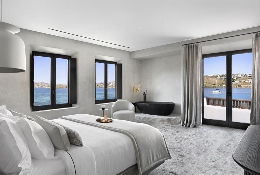 Aeonic Suites & Spa - Only Adults Ornos  Esterno foto