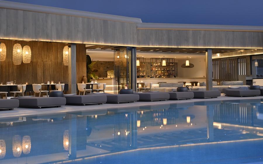 Aeonic Suites & Spa - Only Adults Ornos  Esterno foto